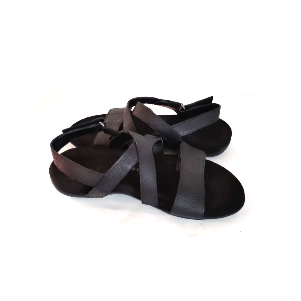 NWOT Vionic Raya Black Adjustable Supportive Preppy Resort Orthotic Sandals 7 - Picture 11 of 12
